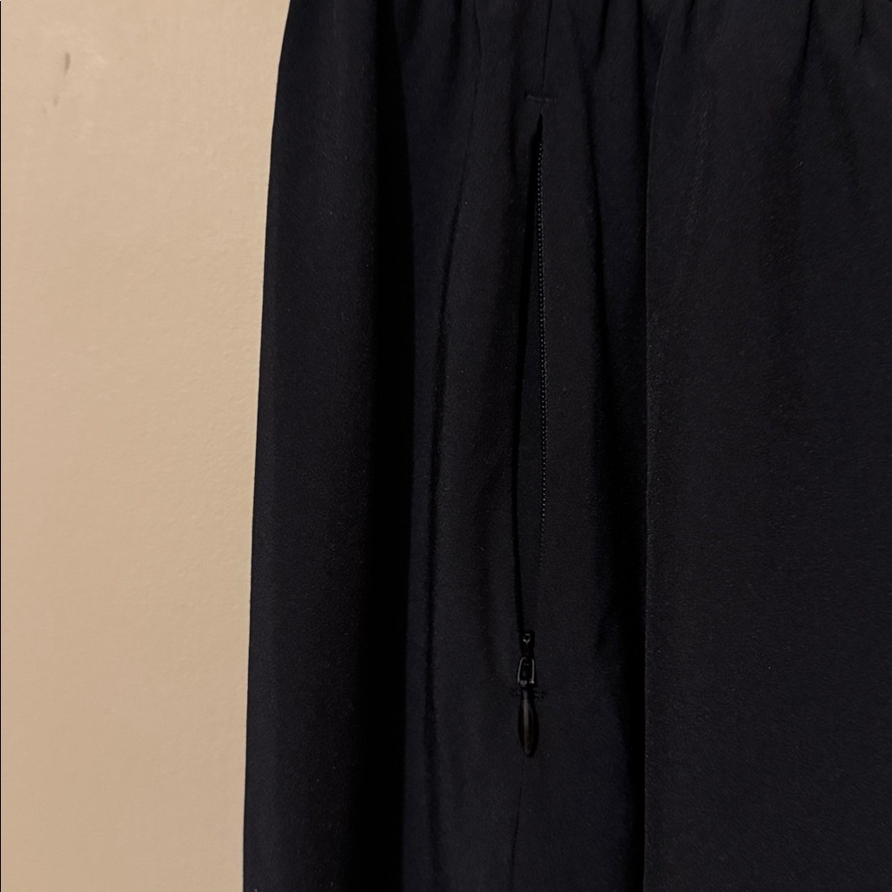 NWT- Zella Effortless Square Neck Midi Dress, Black, Small - Picture 8 of 12